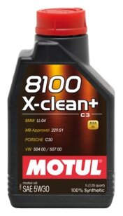 MOTUL 8100 X-Clean+ 5W-30 1l